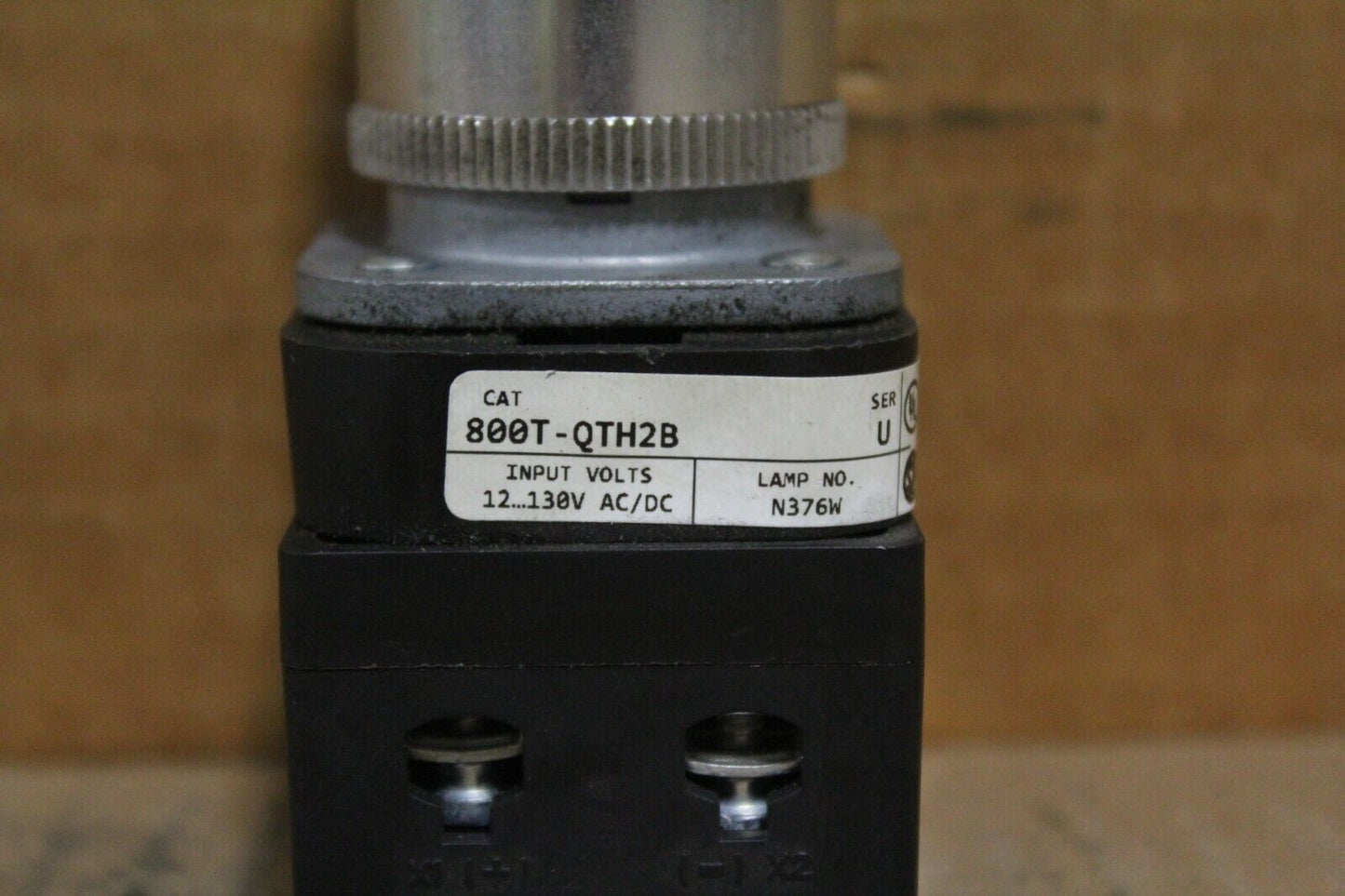 Allen Bradley 800T-QTH2B Blue Push Button With Bezel