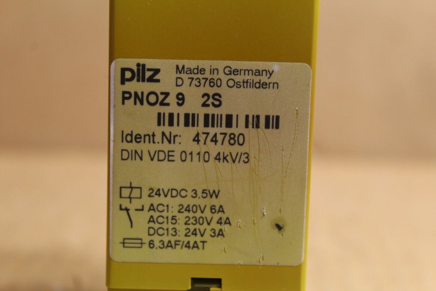 PILZ PNOZ 9 2s Safety Relay