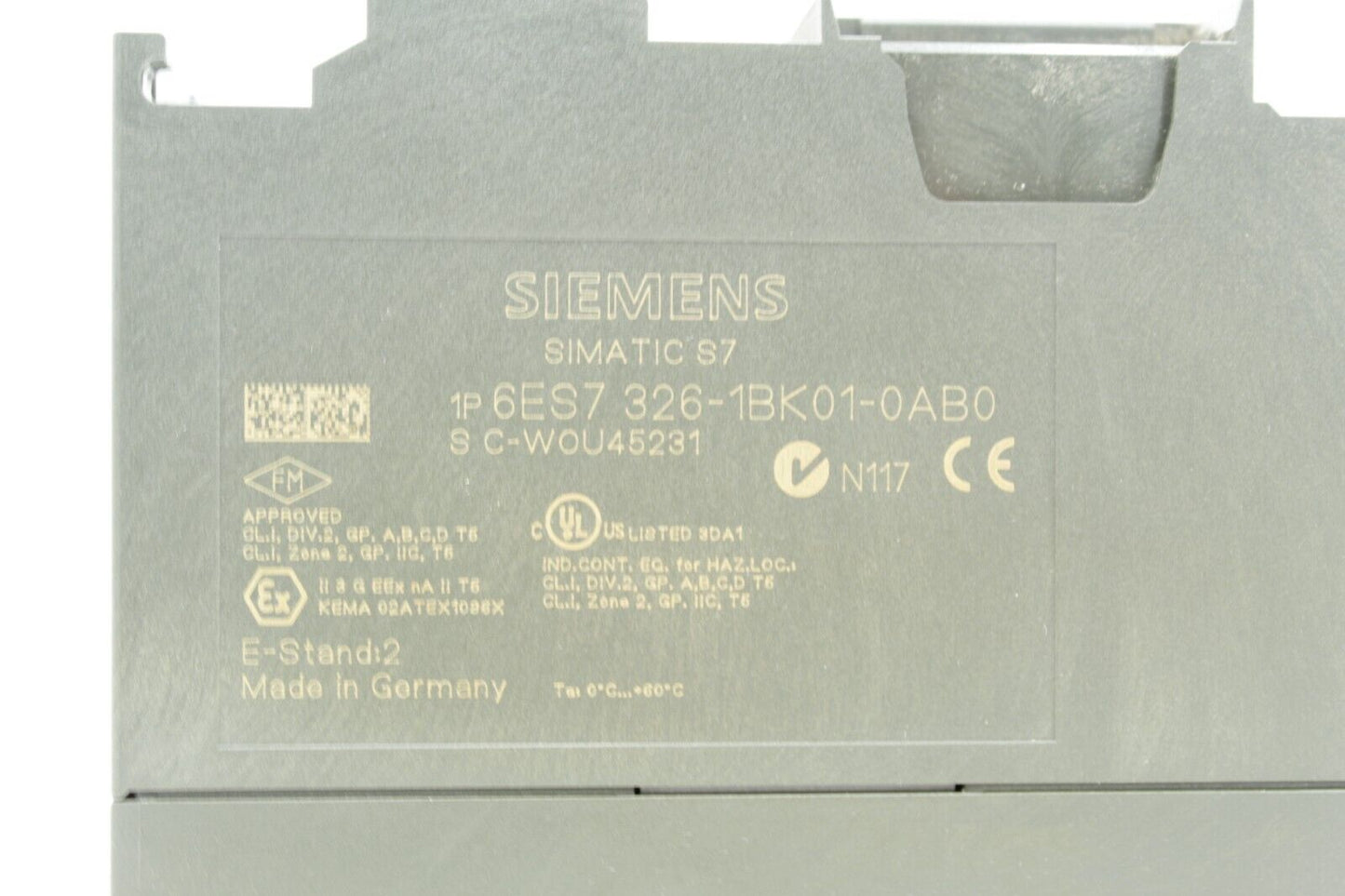 Siemens 6ES7 326-1BK01-0AB0 Simatic S7 Digital Input Module