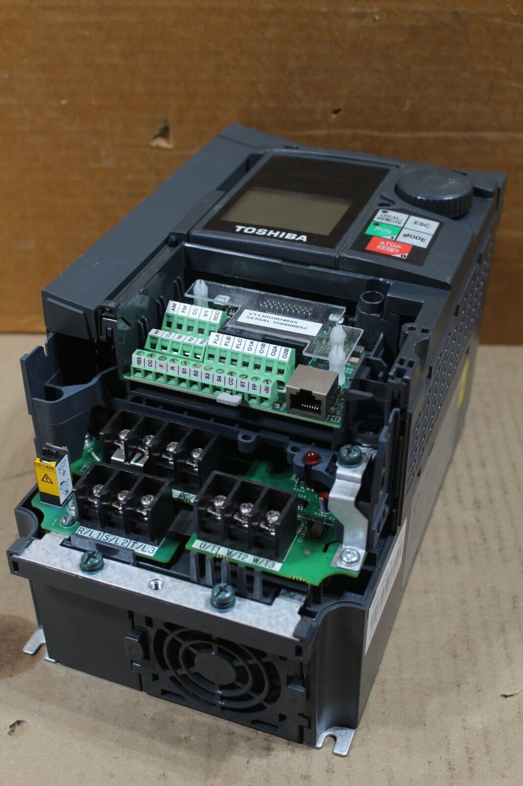 Toshiba VT130G9U4055 Transistor Inverter Missing Wiring Harness and Door*