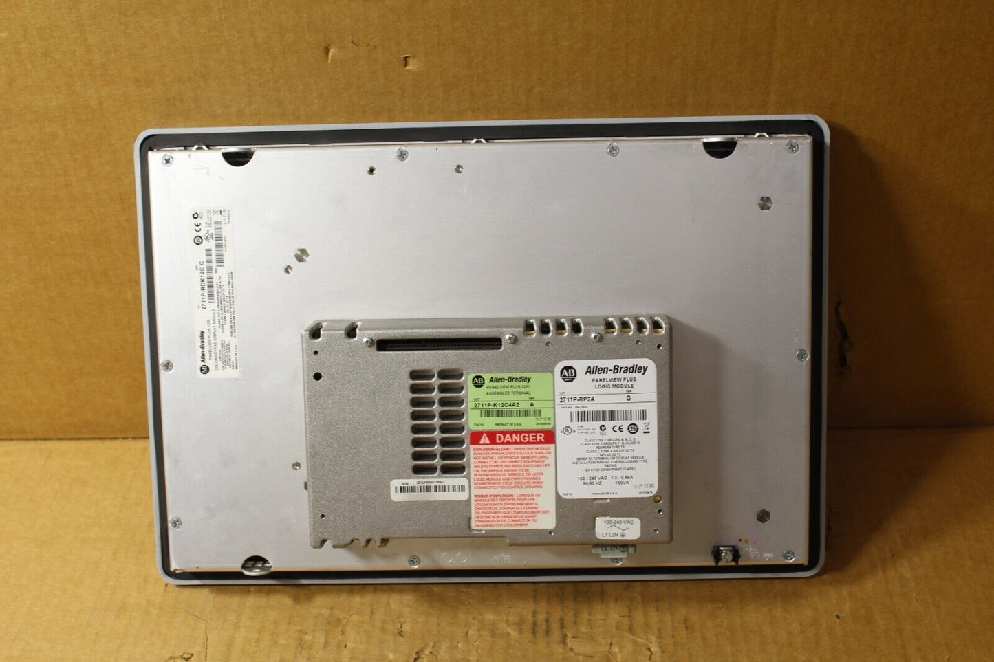 Allen-Bradley PanelView Plus 1250 2711P-K12C4A2 Operator Interface Panel