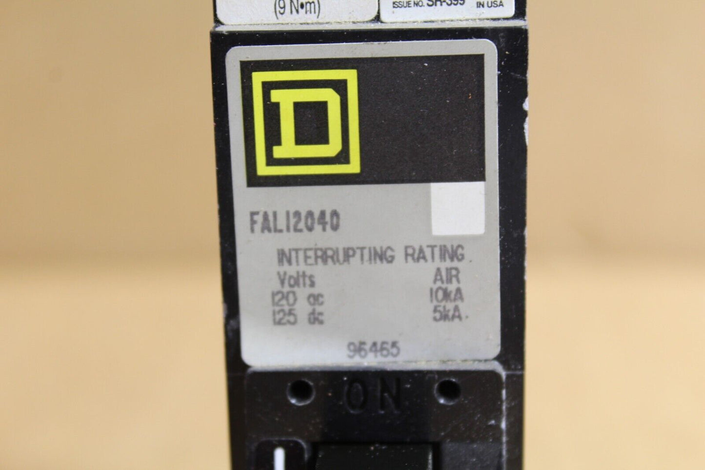 Square D FALI2040 Circuit Breaker