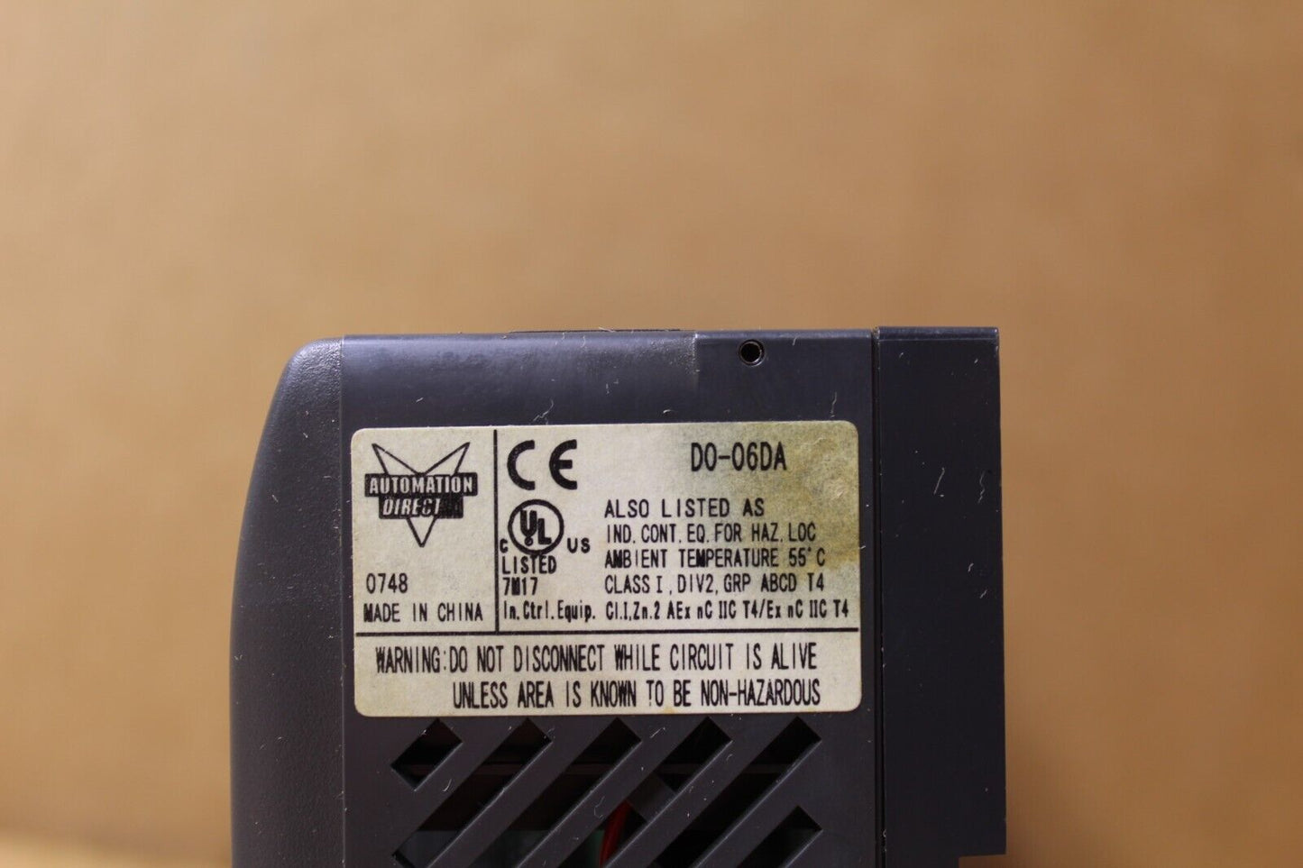 Automation Direct D0-06DA DirectLogic 06 Module