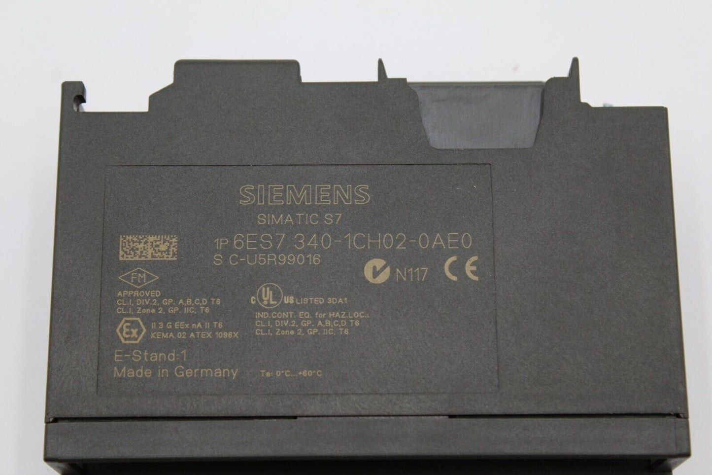Siemens 6ES7 340-1CH02-0AE0 Simatic S7 Communication Processor Module (No Door)