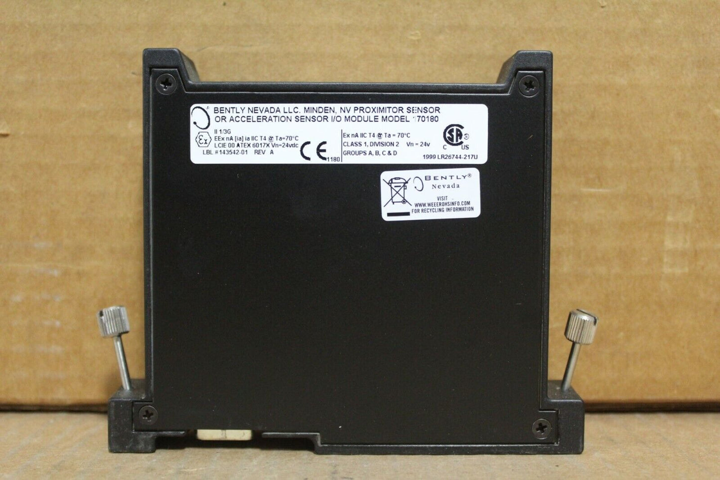 Bently Nevada 170180-01-05 Input Monitor