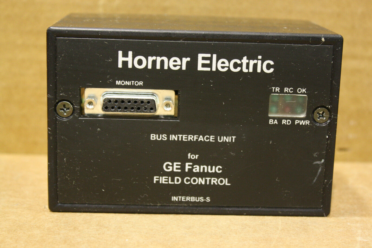 GE FANUC HE670IBU100N BUS INTERFACE UNIT FOR GE FIELD CONTROL INTERBUS-S
