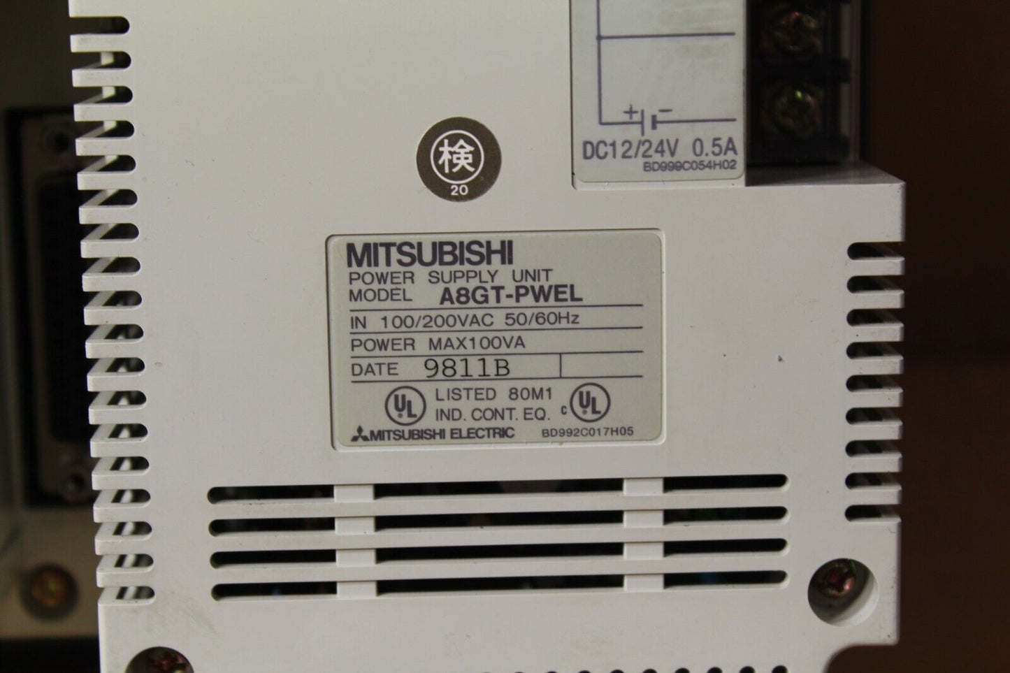 Mitsubishi A8GT-70GOT-EB Operator Touch Panel