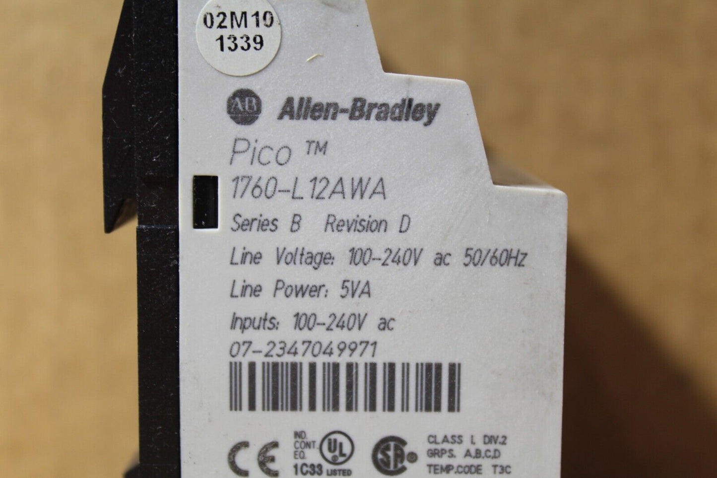 Allen-Bradley 1760-L12AWA Pico Programmable Controller
