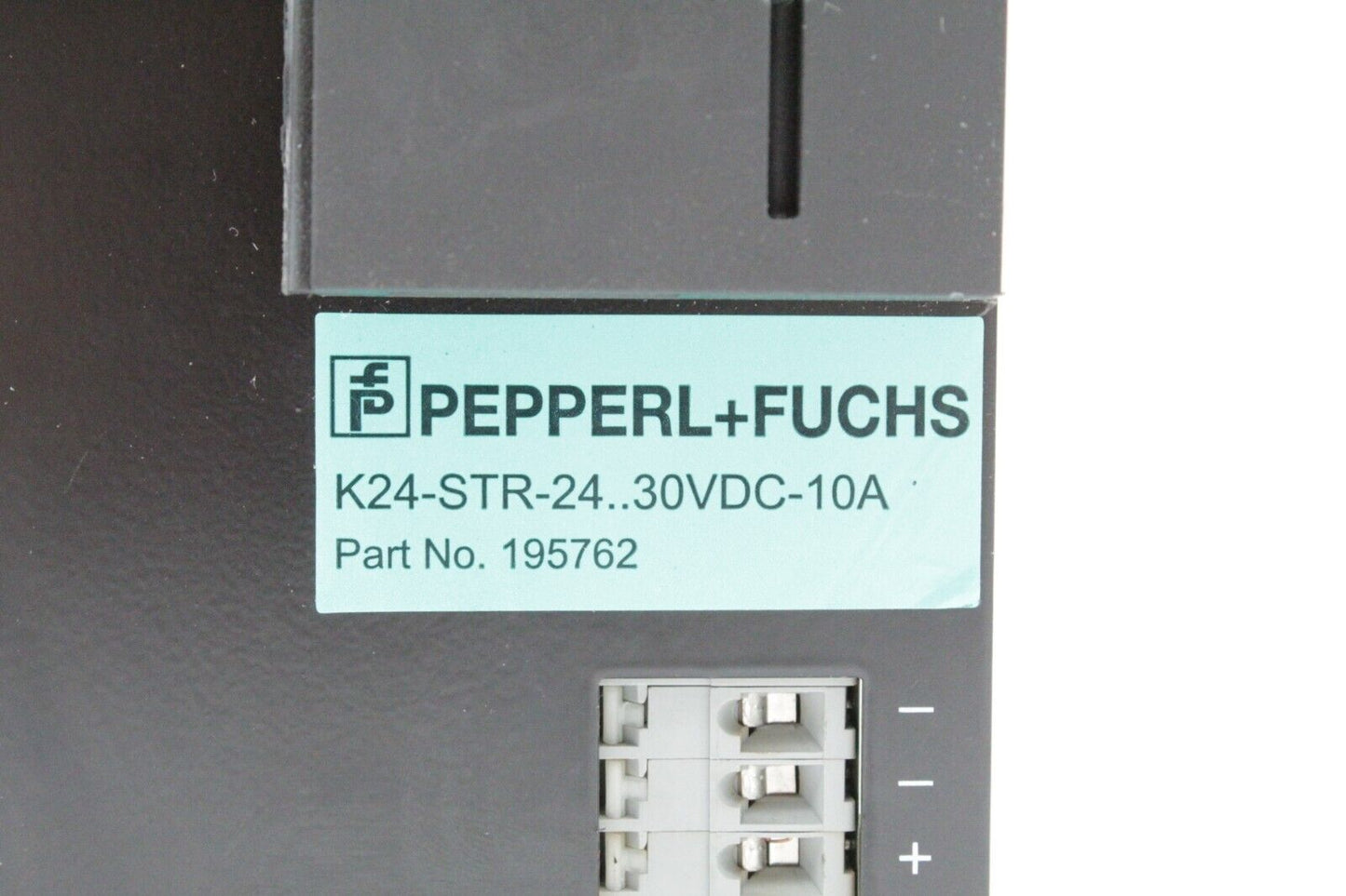 Pepperl + Fuchs K24-STR-24..30VDC-10A 8-10AMP Power Supply