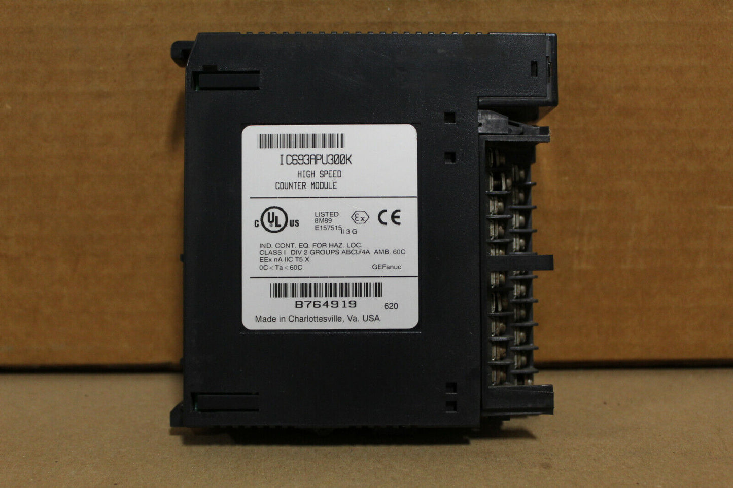 GE Fanuc IC693APU300K High Speed Counter Module