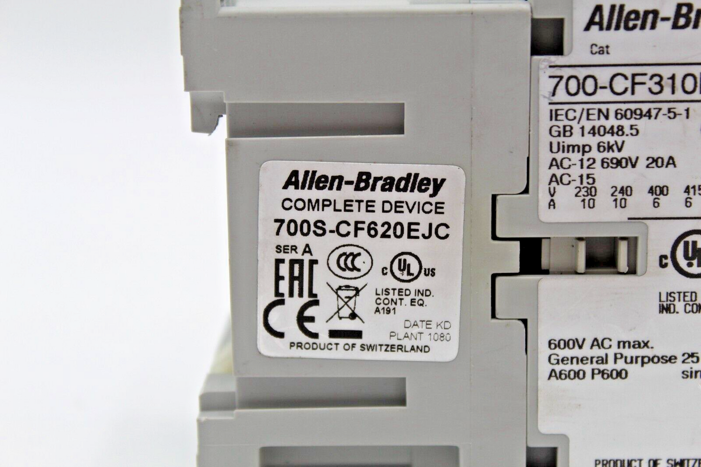Allen-Bradley 700S-CF620EJC Complete Device Safety Relay