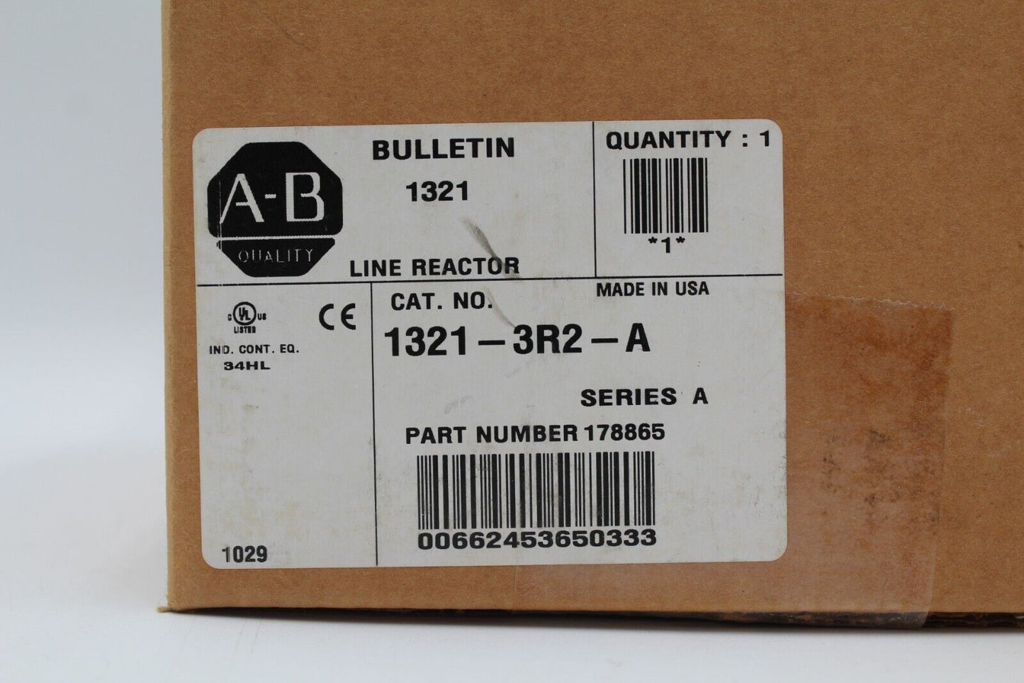 Allen-Bradley 1321-3R2-A Line Reactor