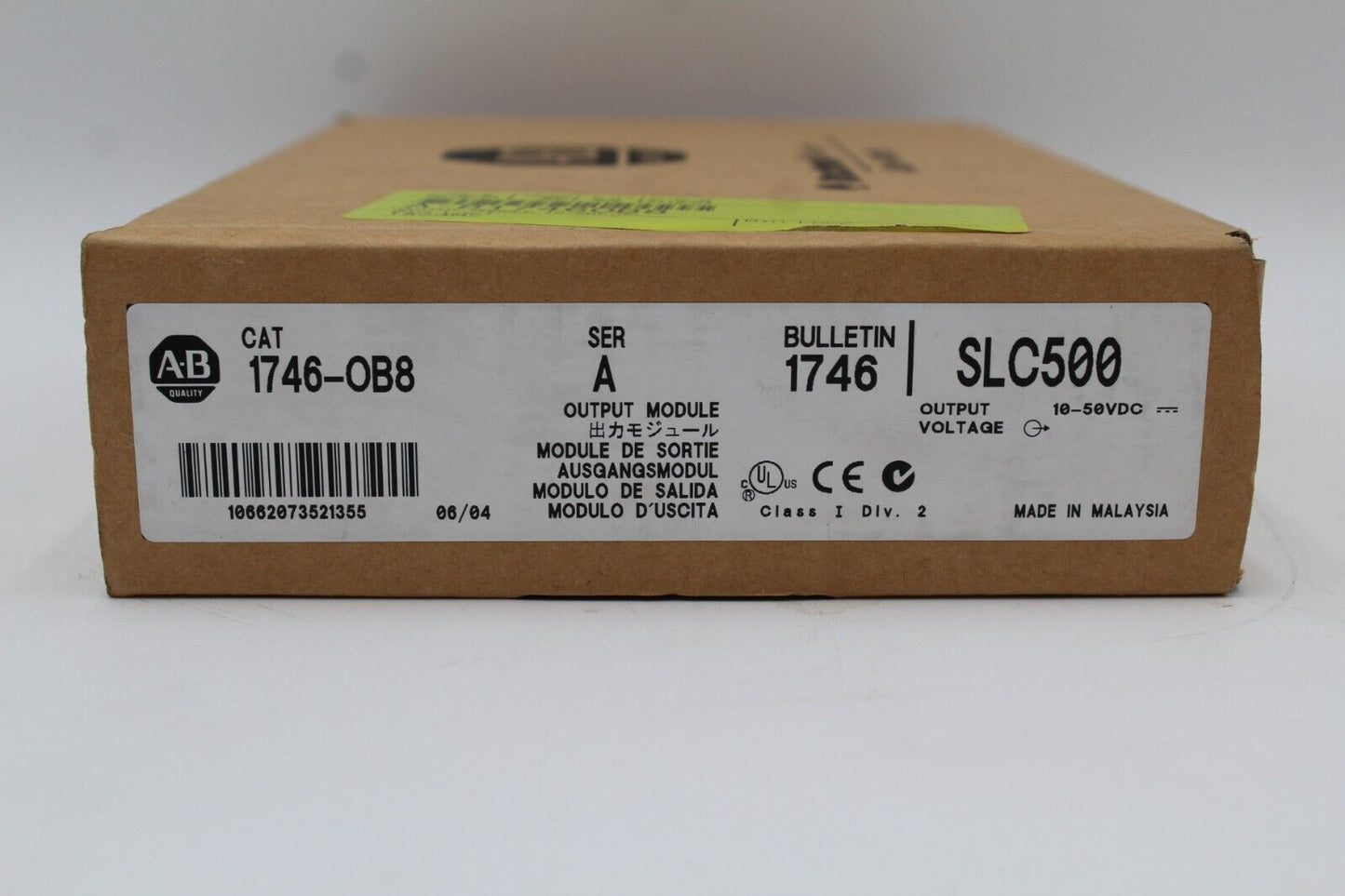 Allen-Bradley 1746-OB8 SLC 500 Output Module