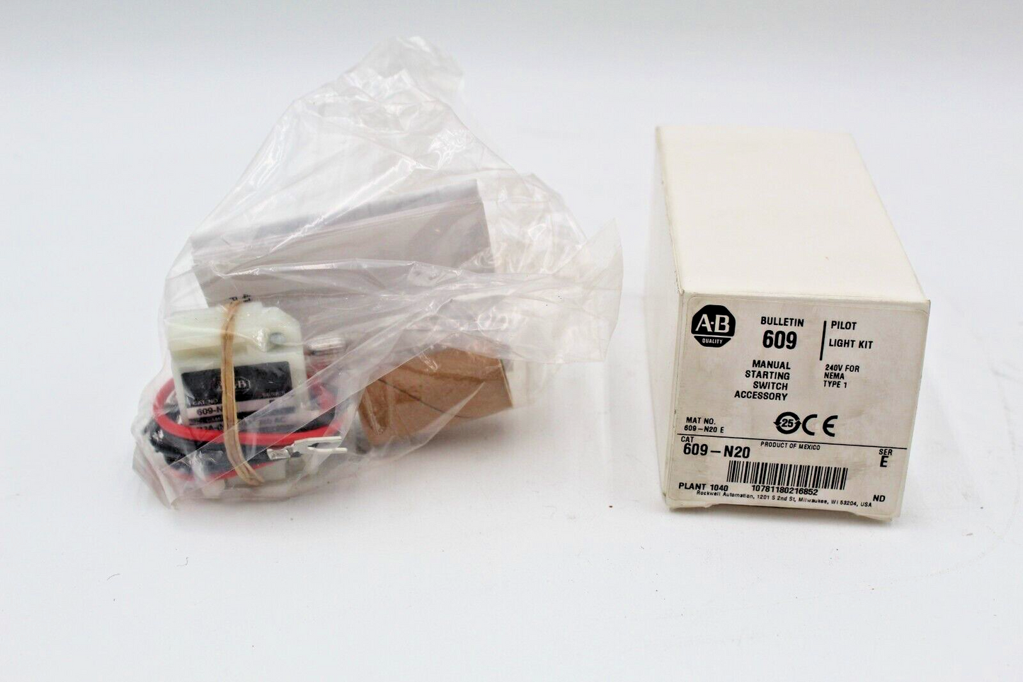 Allen-Bradley 609-N20 Pilot Light Kit