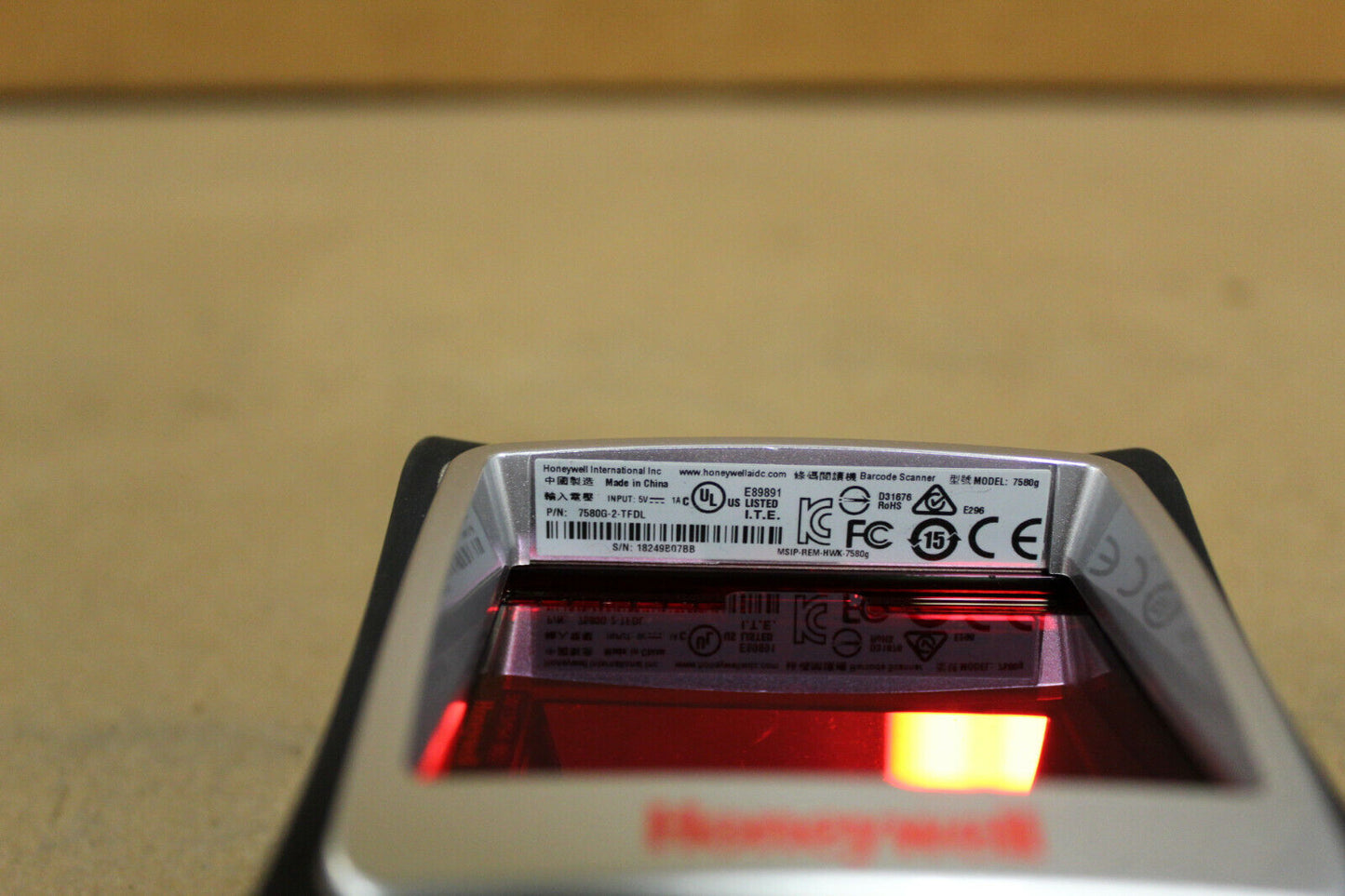 Honeywell 7580G-2-TFDL 7580G Barcode Scanner Genesis Series 7580G - Scanner Only