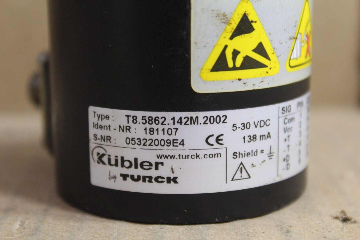 Turck T8.5862.142M.2002