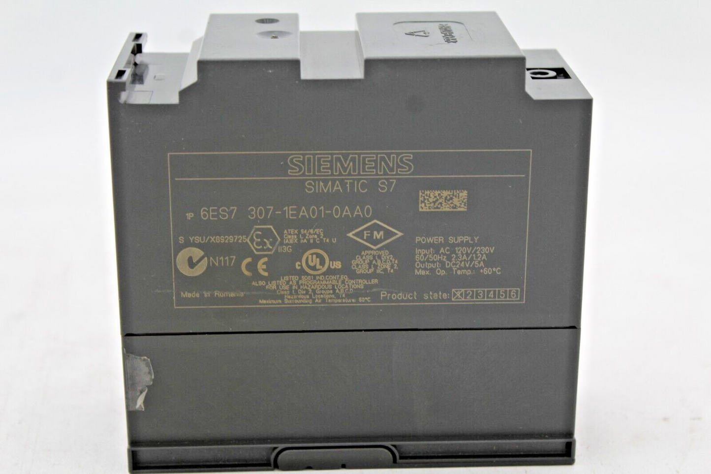 Siemens 6ES7307-1EA01-0AA0 Power Supply