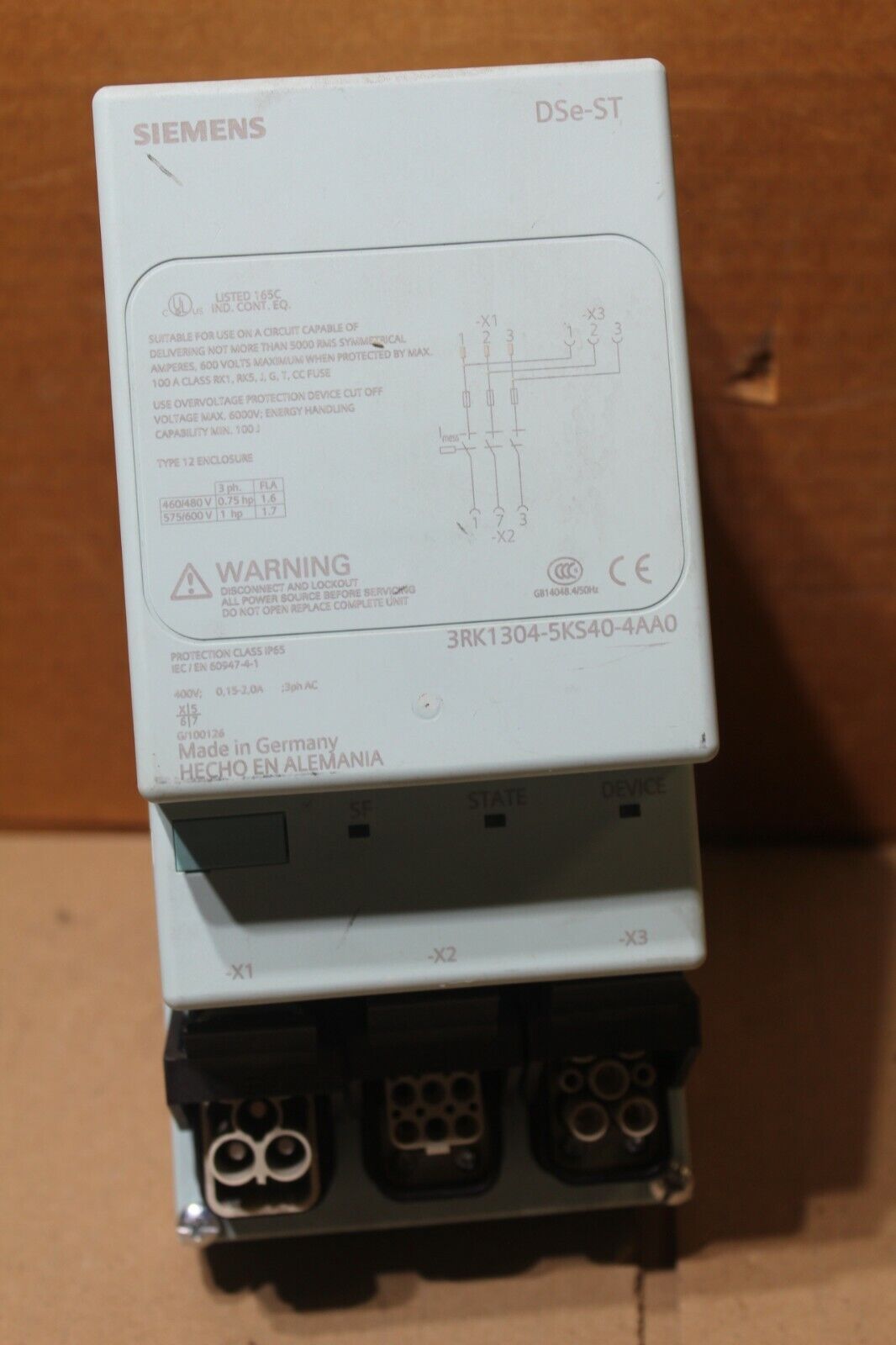 Siemens 3RK1304-5KS40-4AA0 Direct Starter