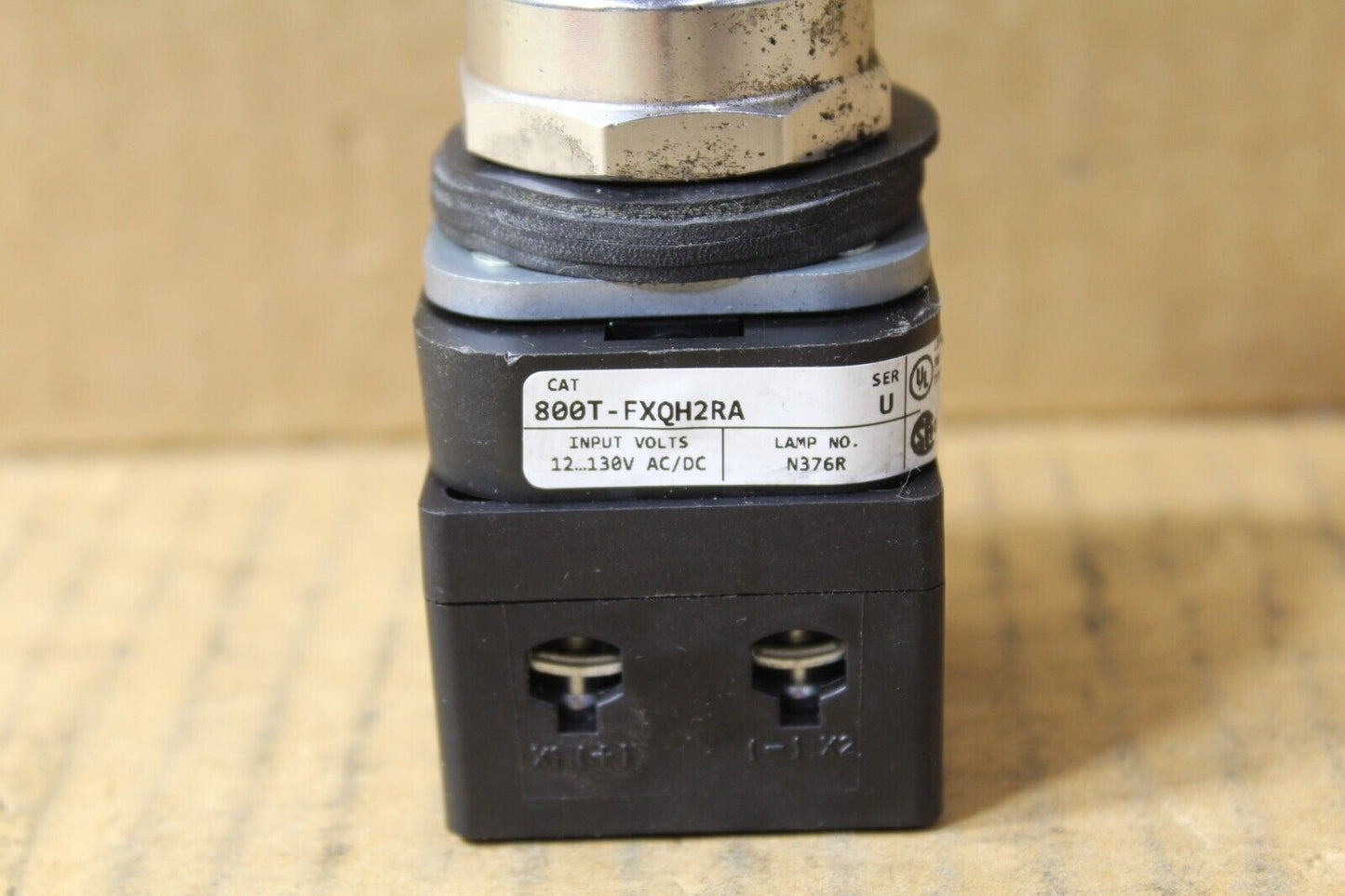 Allen-Bradley 800T-FXQH2RA Red Mushroom Push Button