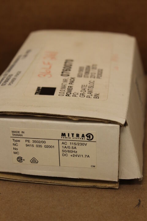 MITRA PE 3502/00 POWER SUPPLY