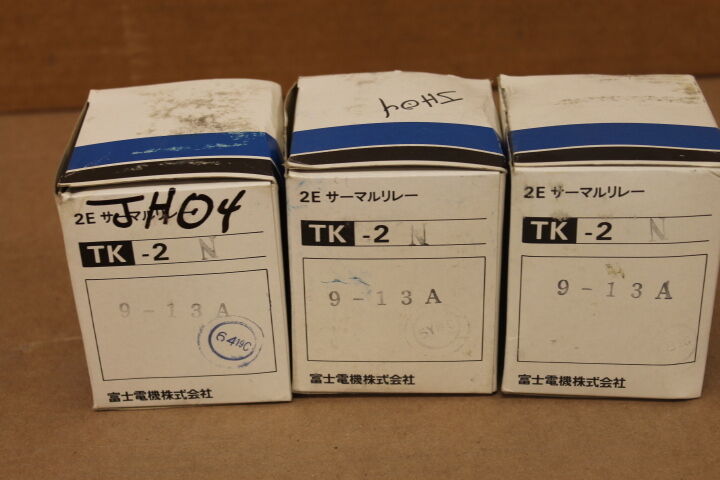 FUJI TK-2N 9-13A (LOT OF 3) OVERLOAD RELAYS
