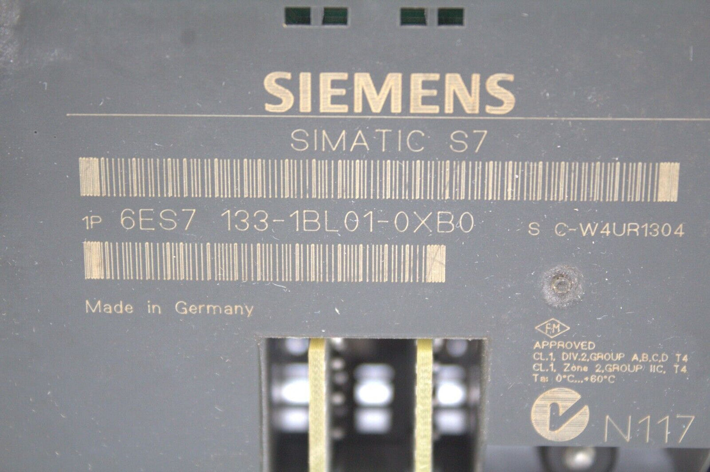 SIEMENS 6ES7 133-1BL01-0XB0 INPUT MODULE 6ES7133-1BL01-0XB0