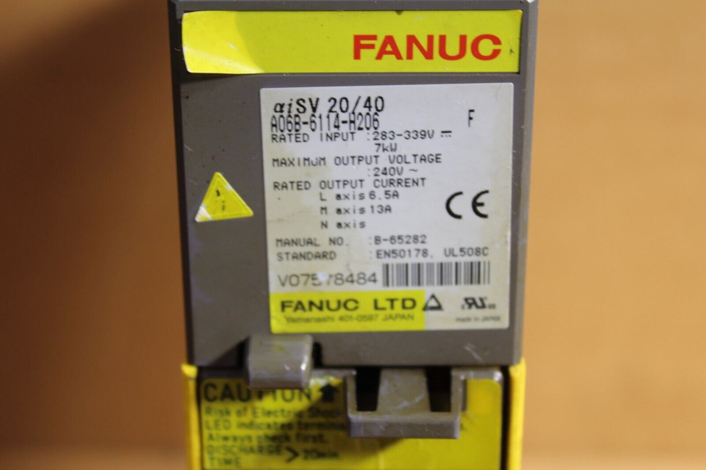 Fanuc A06B-6114-H206 Servo Amplifier