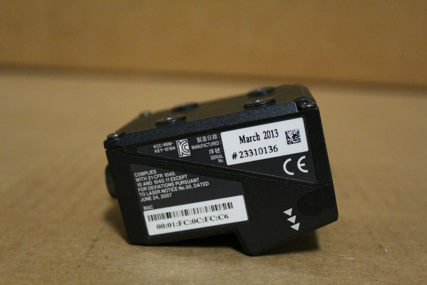 Keyence SR-652 Barcode Reader