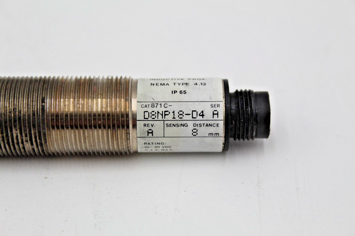 Allen-Bradley 871C-D8NP18-D4 Inductive Proximity Sensor