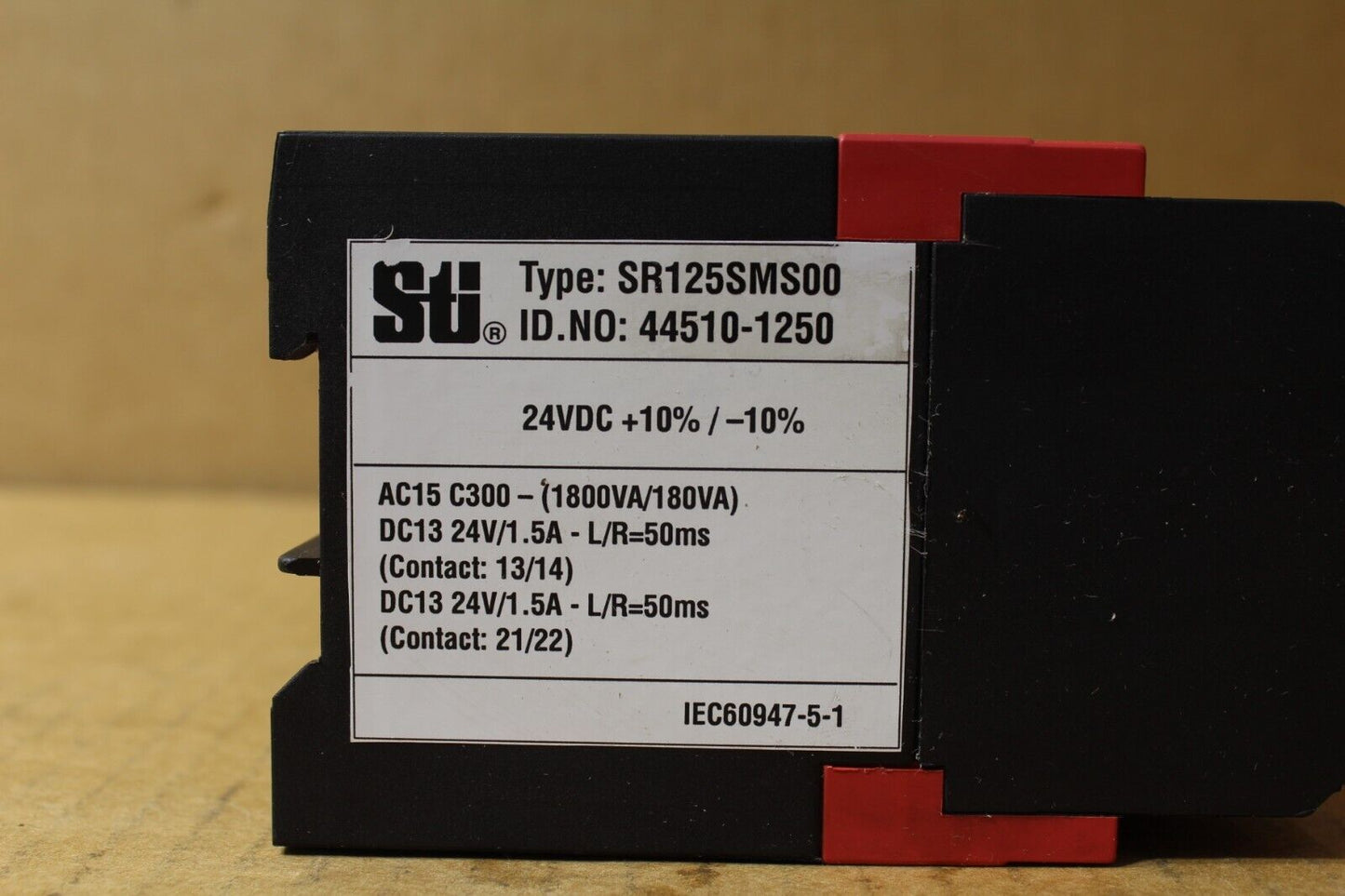 STI SR125SMS00 Safety Relay