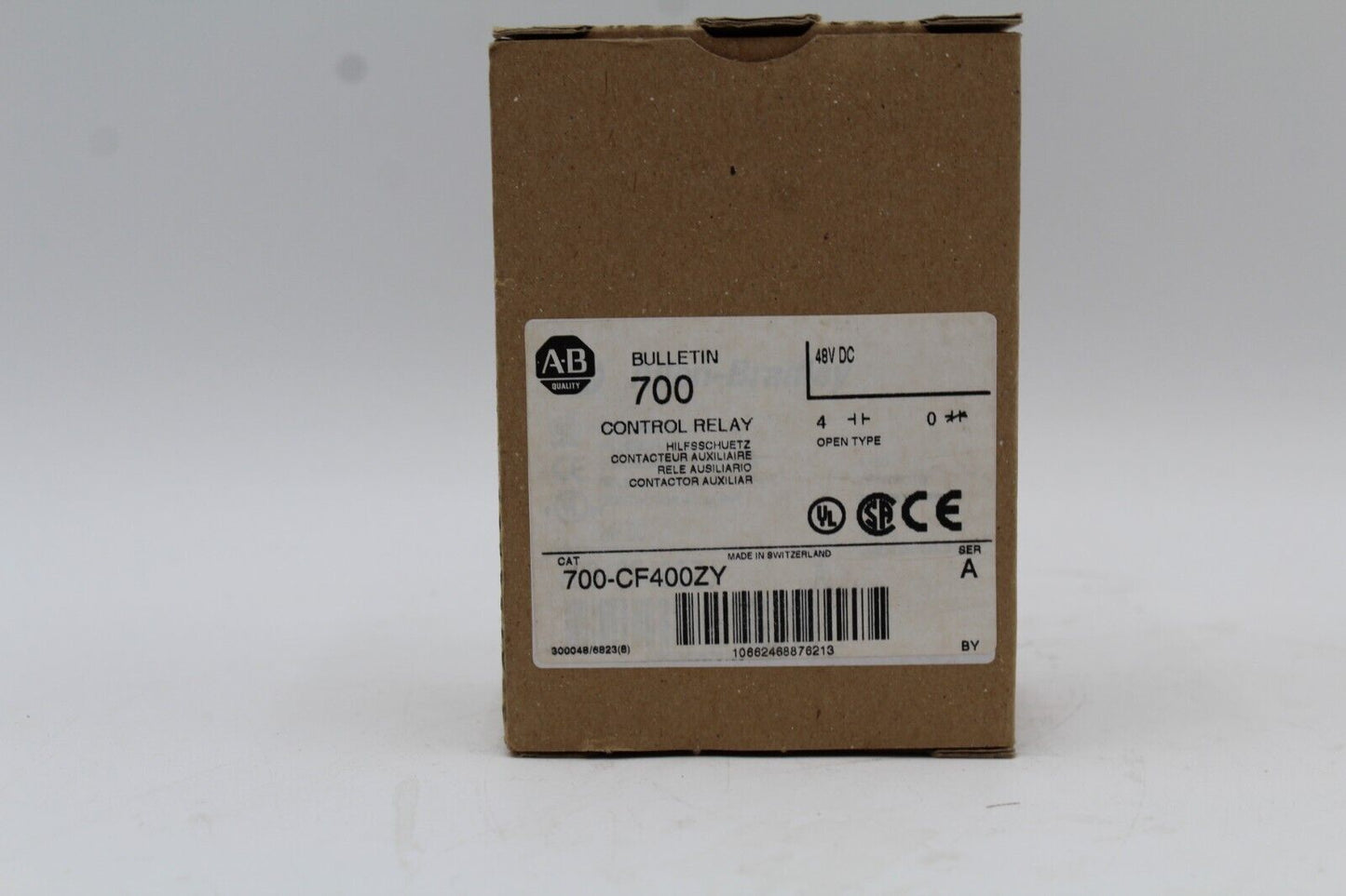 Allen-Bradley 700-CF400ZY Control Relay