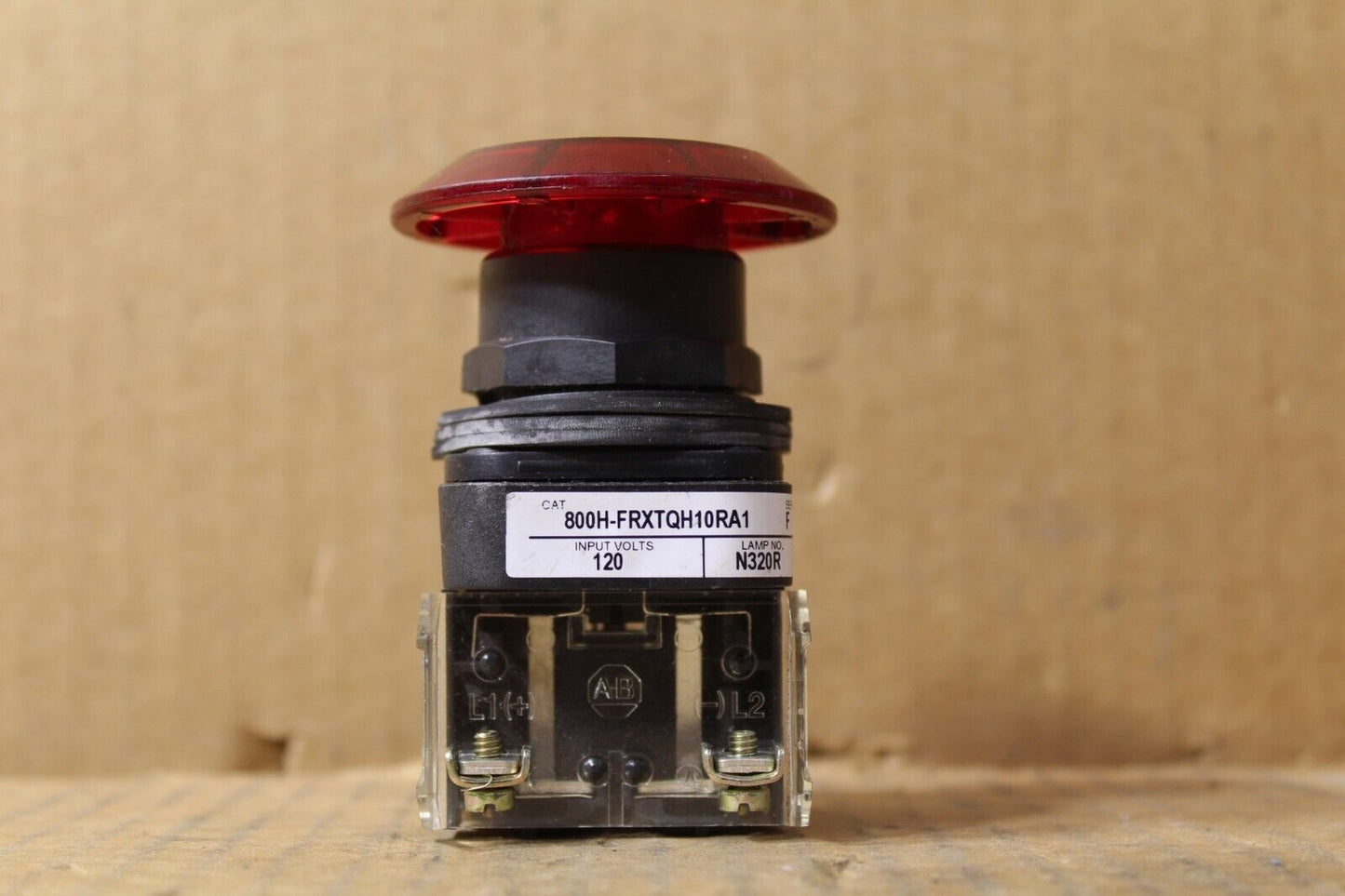 Allen-Bradley 800H-FRXTQH10RA1 Red E-Stop Button