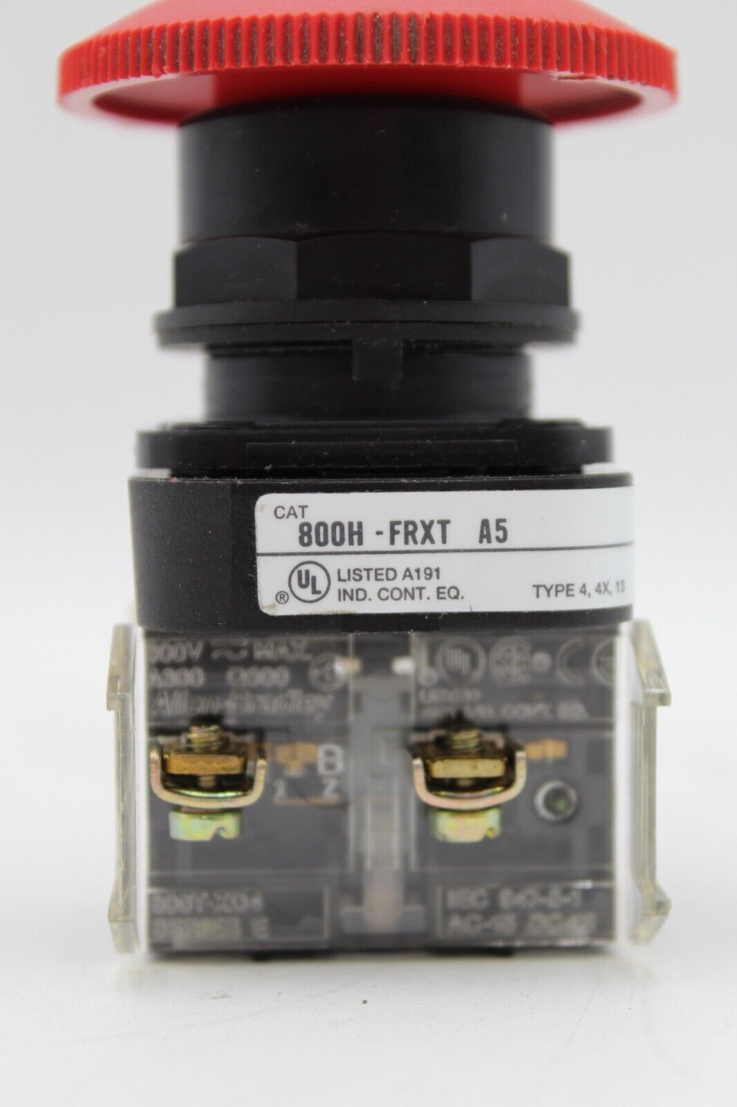 Allen-Bradley 800H-FRXT A5 Push Pull Emergency Stop Button