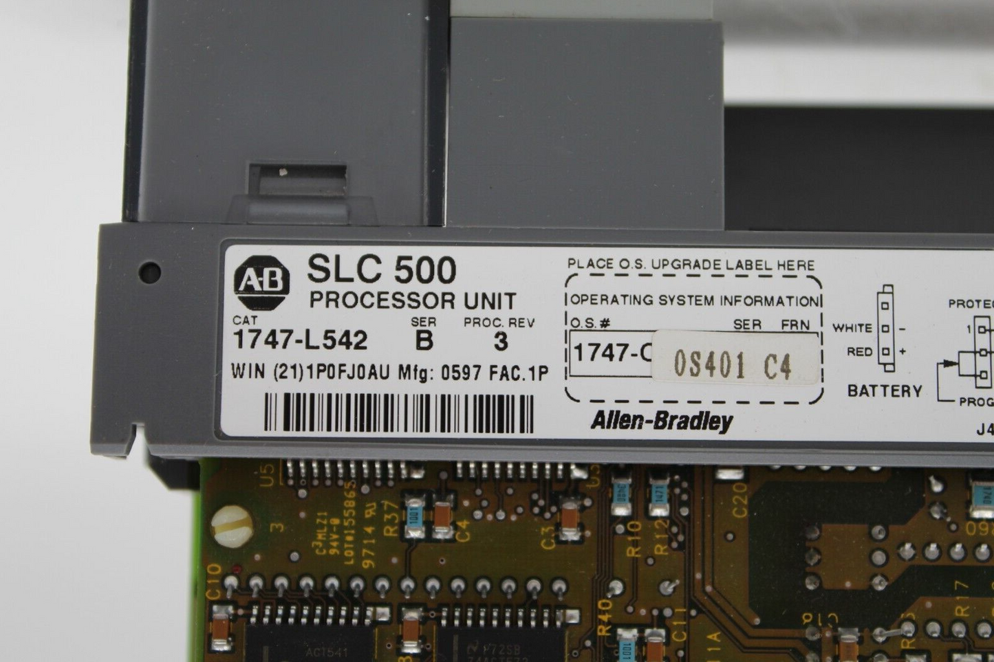 Allen-Bradley 1747-L542 SLC 500 Processor Unit (No Door)