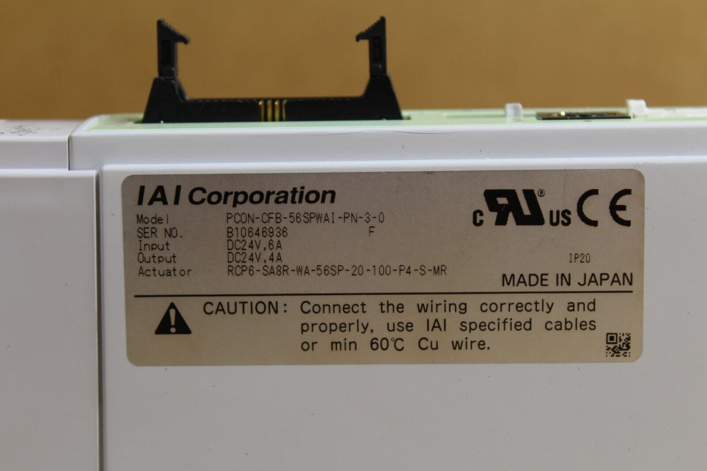 IAI Corporation PCON-CFB-56SPWAI-PN-3-0 Controller Module