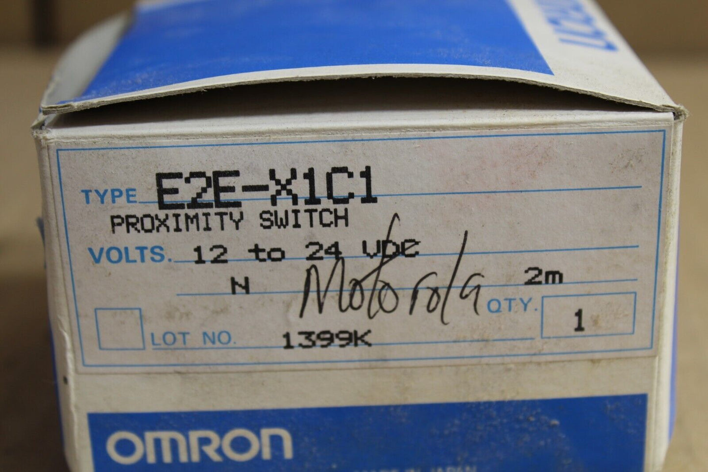 Omron E2E-X1C1 Proximity Switch