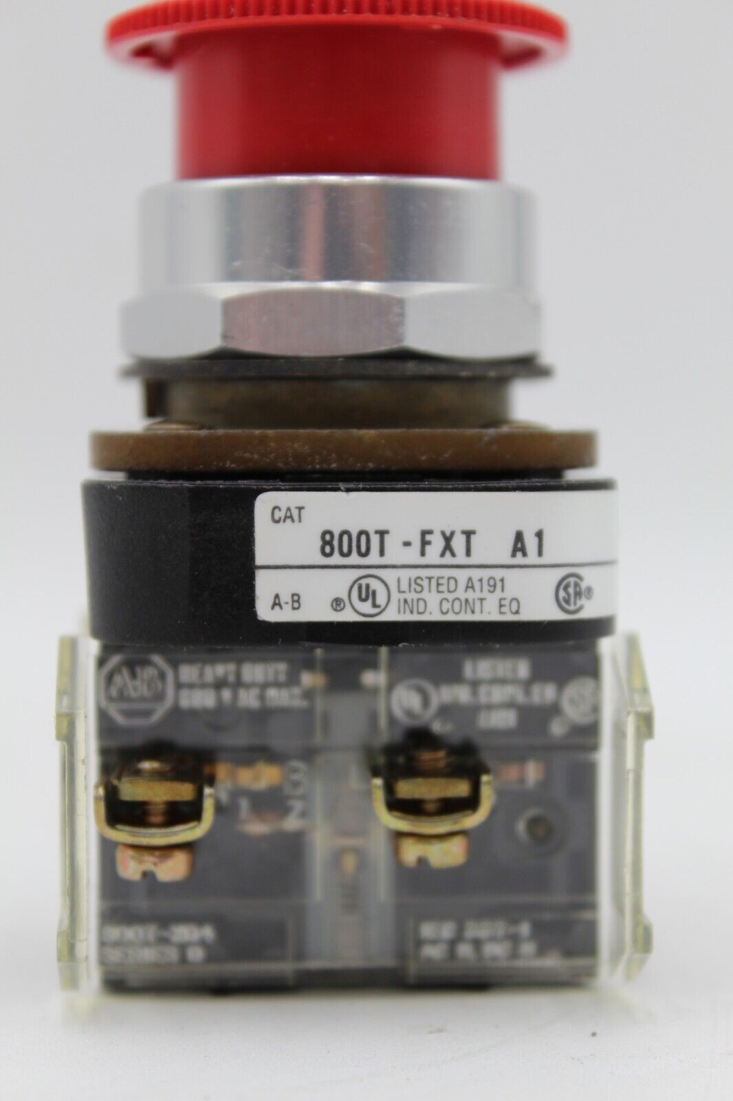 Allen-Bradley 800T-FXT A1 2-Position Push-Pull E-Stop