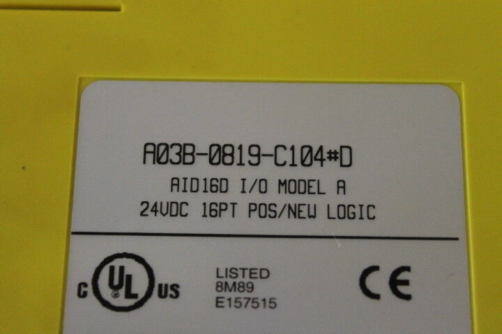 FANUC A03B-0819-C104#D INPUT MODULE AID16D