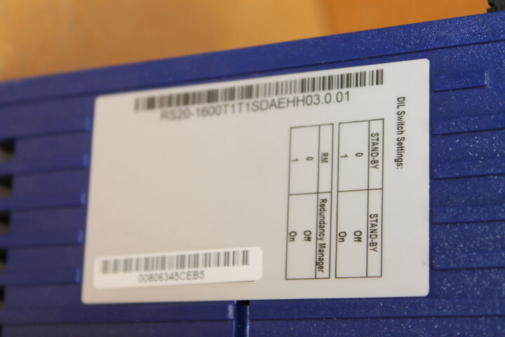 HIRSCHMANN RS20-1600T1T1SDAEHH03.0.01 RAIL SWITCH