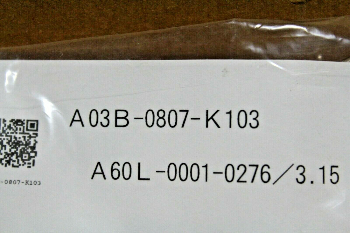Fanuc A06B-0807-K103 Lot of 5 Fuses