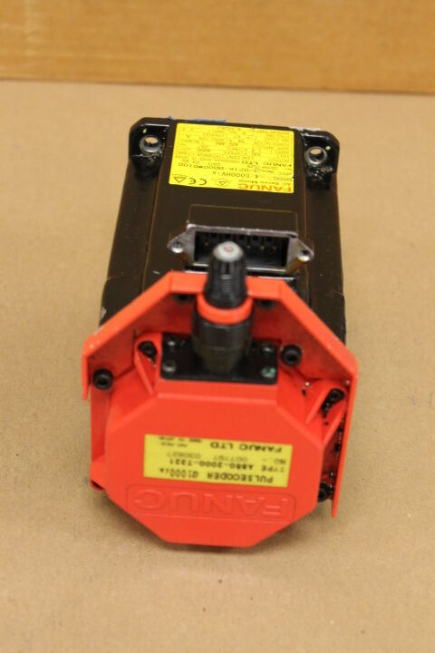 FANUC A06B-0216-B000#0100 MOTOR WITH A860-2000-T321 PULSE CODER