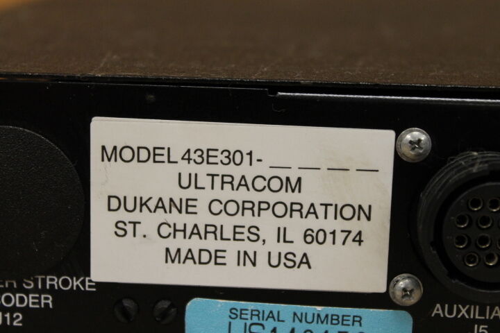 DUKANE 43E301 POWER SUPPLY 43E301HD39