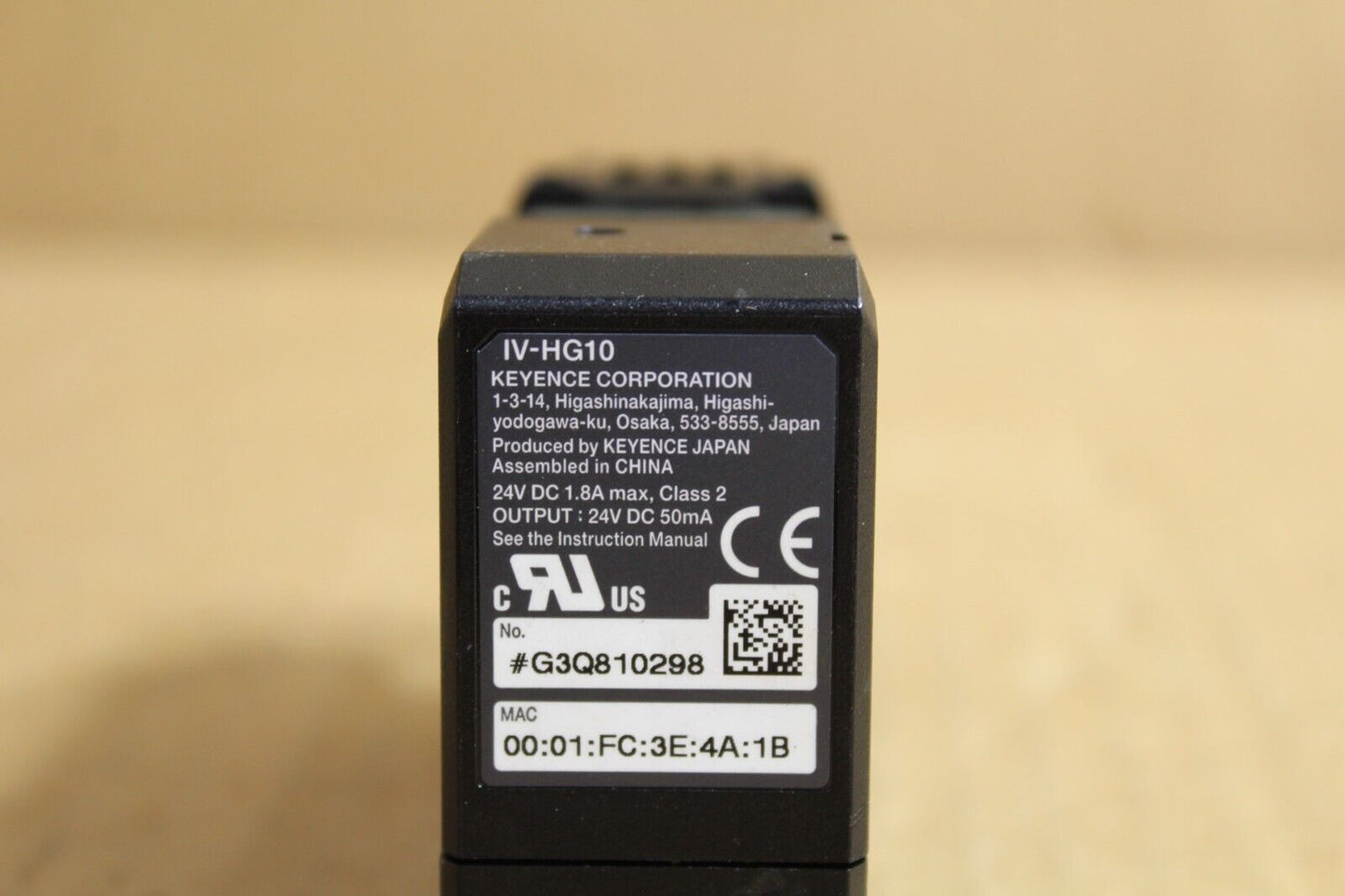 Keyence IV-HG10 Sensor Amplifier