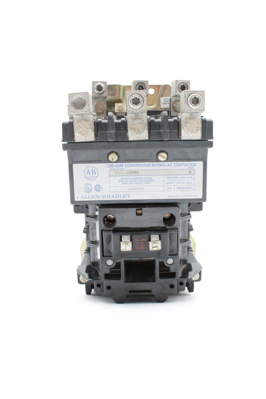 Allen-Bradley 500L-DOD93 3-Pole Contactor