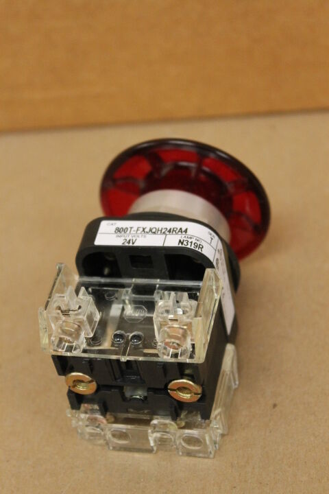 ALLEN-BRADLEY 800T-FXJQH24RA4 RED PUSH BUTTON