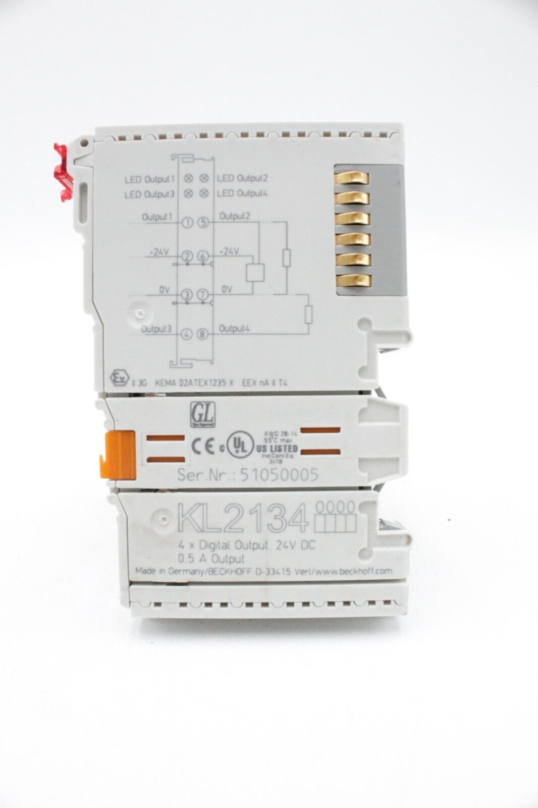 Beckhoff KL2134 Digital Ouput Module