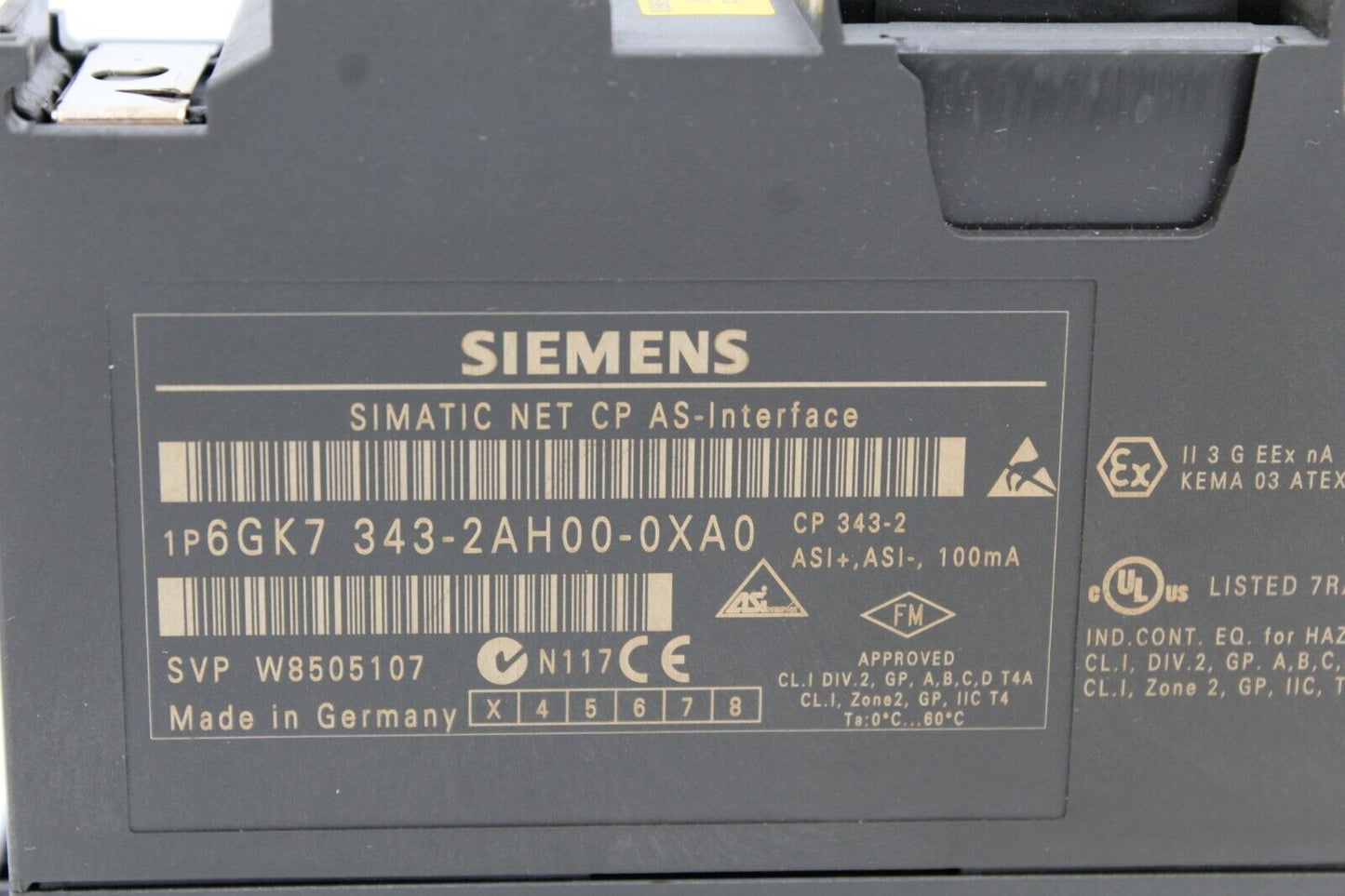 Siemens 6GK7 343-2AH00-0XA0 Communication Module