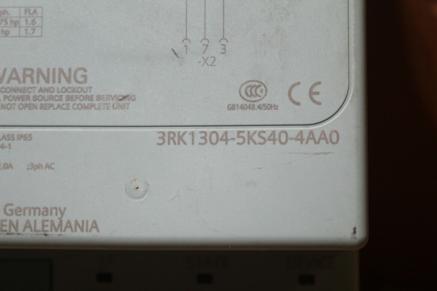 Siemens 3RK1304-5KS40-4AA0 Direct Starter