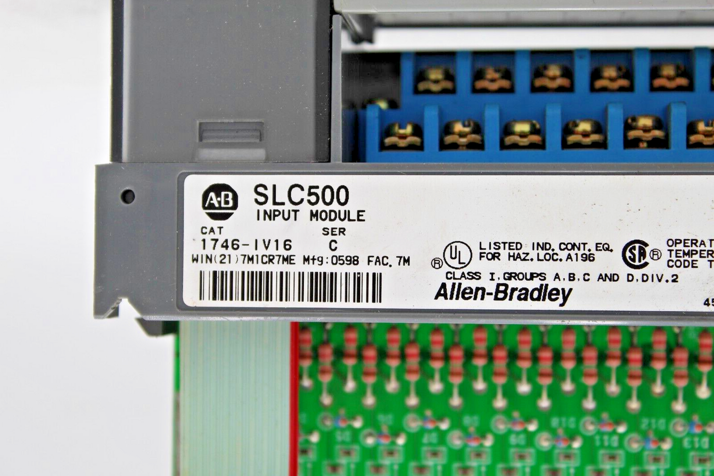 Allen-Bradley 1746-IV16 SLC500 Input Module