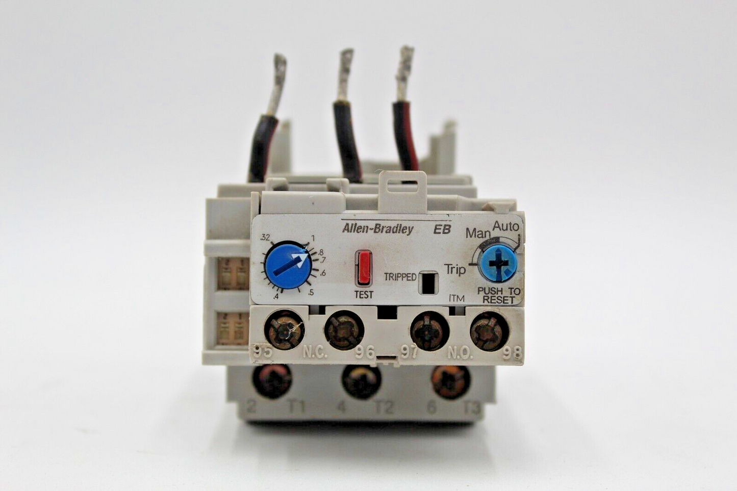 ALLEN BRADLEY 193-EB1CB SER. B OVERLOAD RELAY